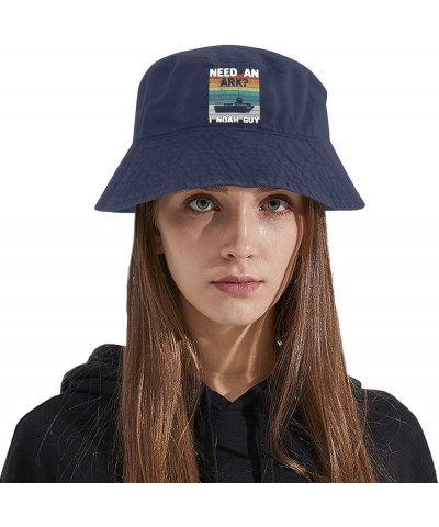 Need an ark i Guys Bucket Hats Boat Rainbow Bucket Hat Vintage Womens Hat Beach Accessories for Fishing Must Navy $9.94 Bucke...