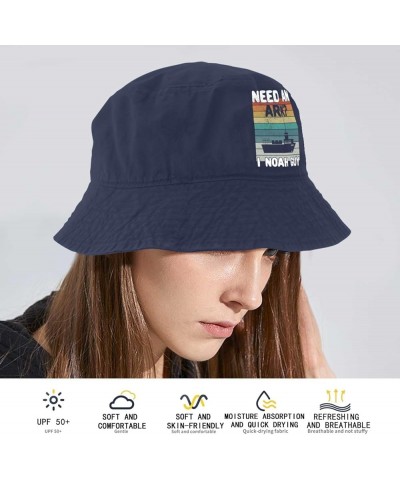 Need an ark i Guys Bucket Hats Boat Rainbow Bucket Hat Vintage Womens Hat Beach Accessories for Fishing Must Navy $9.94 Bucke...