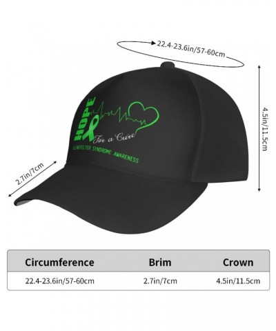 Adjustable Hope for A Cure Klinefelter Syndrome Awareness Baseball Cap for Men Women Baseball Hat Outdoor Casual Breathable C...