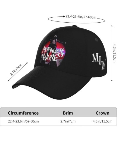 Moti-onlěss Bnad Baseball Cap Stylish Curved Brim Baseball Cap Novelty Print Graphic Classic Golf Cap Unisex Gift 3 $14.13 Ba...