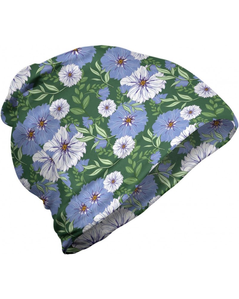 Unisex Beanie, Colored Meadow Flowers, Hiking Outdoors $14.26 Skullies & Beanies