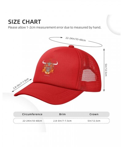 Dance Music and Gavin Dance Mesh Baseball Cap Adjustable Outdoor Sun Cap Unisex Sports Hat Black Red $12.22 Baseball Caps