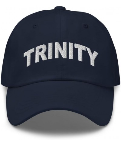 Trinity Alabama Hat Trinity AL Cap Embroidered Dad Hat Adjustable Strap Closure Unisex Navy $17.60 Baseball Caps