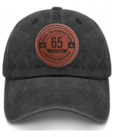 Vintage 65 Limited Edition Golf hat Vintage Running Hat Gifts for Men Who Like Engraved,Coo Hats Suitable for Outdoor Allblac...