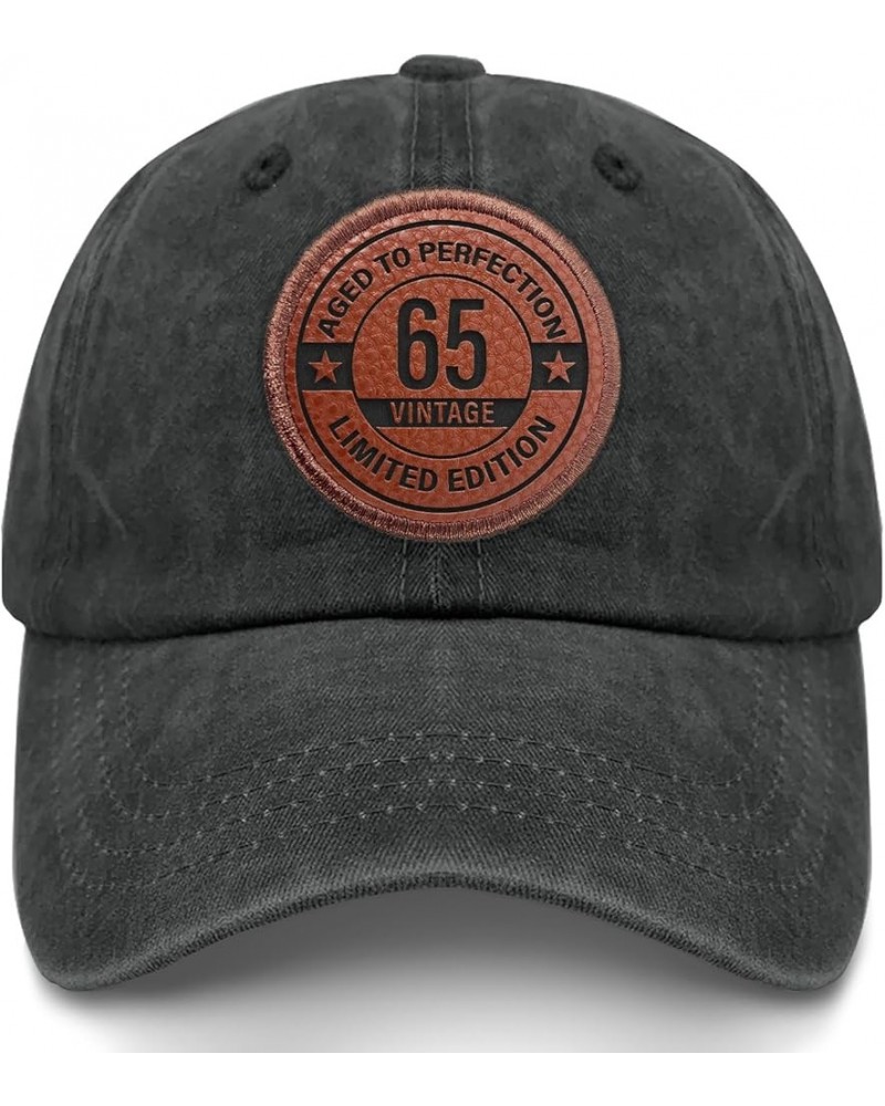 Vintage 65 Limited Edition Golf hat Vintage Running Hat Gifts for Men Who Like Engraved,Coo Hats Suitable for Outdoor Allblac...