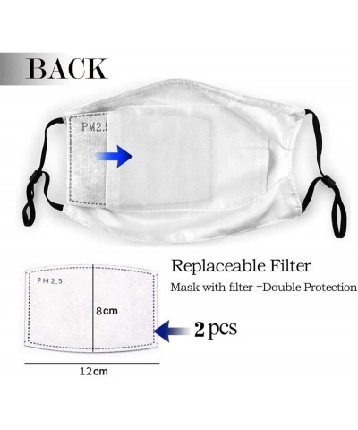 Fuck Lupus Purple Ribbon Face Mask Washable Reusable Adults Breathable with 2 Filters Black $11.66 Balaclavas