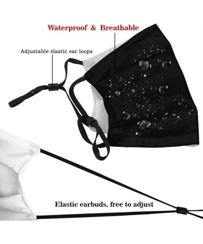 Fuck Lupus Purple Ribbon Face Mask Washable Reusable Adults Breathable with 2 Filters Black $11.66 Balaclavas