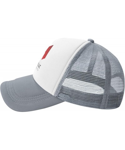 Maryville University Trucker Hats for Both Men and Women - Mesh Baseball Snapback Hats Gray $12.38 Baseball Caps