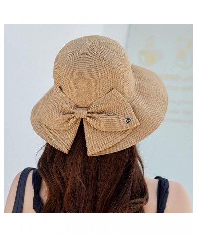 Sun Hats for Women UPF 50+ Women's Lightweight Foldable Packable Sun Protection Hat for Travel, Beach Hat S7-khaki $12.47 Sun...