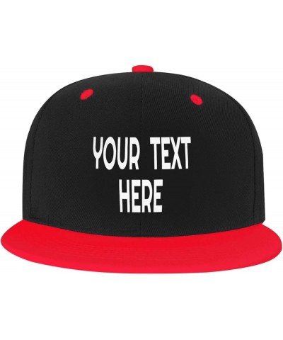 Custom Hats,Custom Photo Hats Your Design Here,Custom Hat Design Your Own Classic Mens Womens Trucker Hats Red $8.24 Baseball...