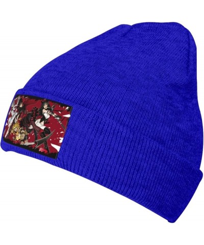 RWBYS Beanie Hat Slouchy Knit Skull Cap Winter Stocking Hats for Women and Men Black Blue $11.33 Skullies & Beanies