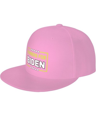 Farmers for Biden Flag Denim Hats Cowboy Knit hat Fisherman's hat Baseball Caps Pink $18.34 Baseball Caps