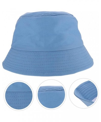 2pcs Bucket Hat Fishing Hat Cotton Women's Literature and Art Sky-bluex4pcs $8.55 Sun Hats