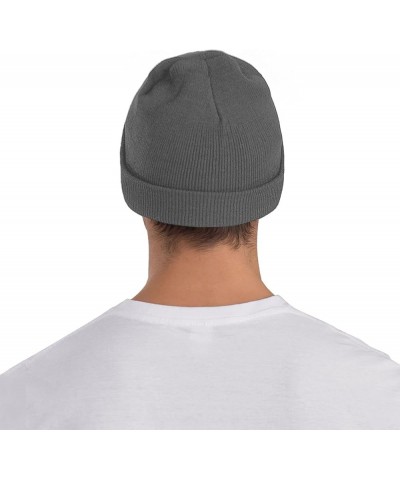 8646 Impeach Biden Cozy Knitted Hat for Winter - Warm Comfort Black Deep Heather $14.07 Skullies & Beanies