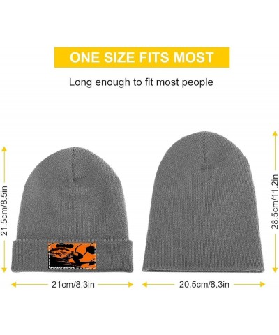 Fashion Warm Hat Halloween Michael Myerss Stretchy Cap Hedging Cap Casual Cap for Men Women Beanie Hat Charcoal-style $9.23 S...