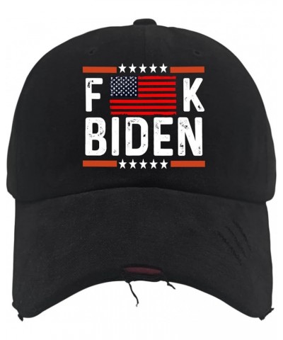 Ball Cap Biden Workout Hats for Women's Beach Baseball Caps Light Weight Fuckk Biden Sun Cap Allblack $7.84 Baseball Caps