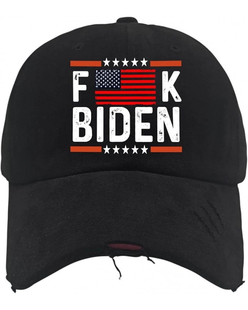 Ball Cap Biden Workout Hats for Women's Beach Baseball Caps Light Weight Fuckk Biden Sun Cap Allblack $7.84 Baseball Caps