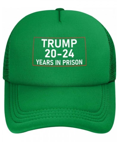 Donald Trump 2024 Years in Prison Trucker Hat Women Mesh Baseball Cap Cowboy Hat Men Dad Hat Snapback Hat Black Green $10.15 ...