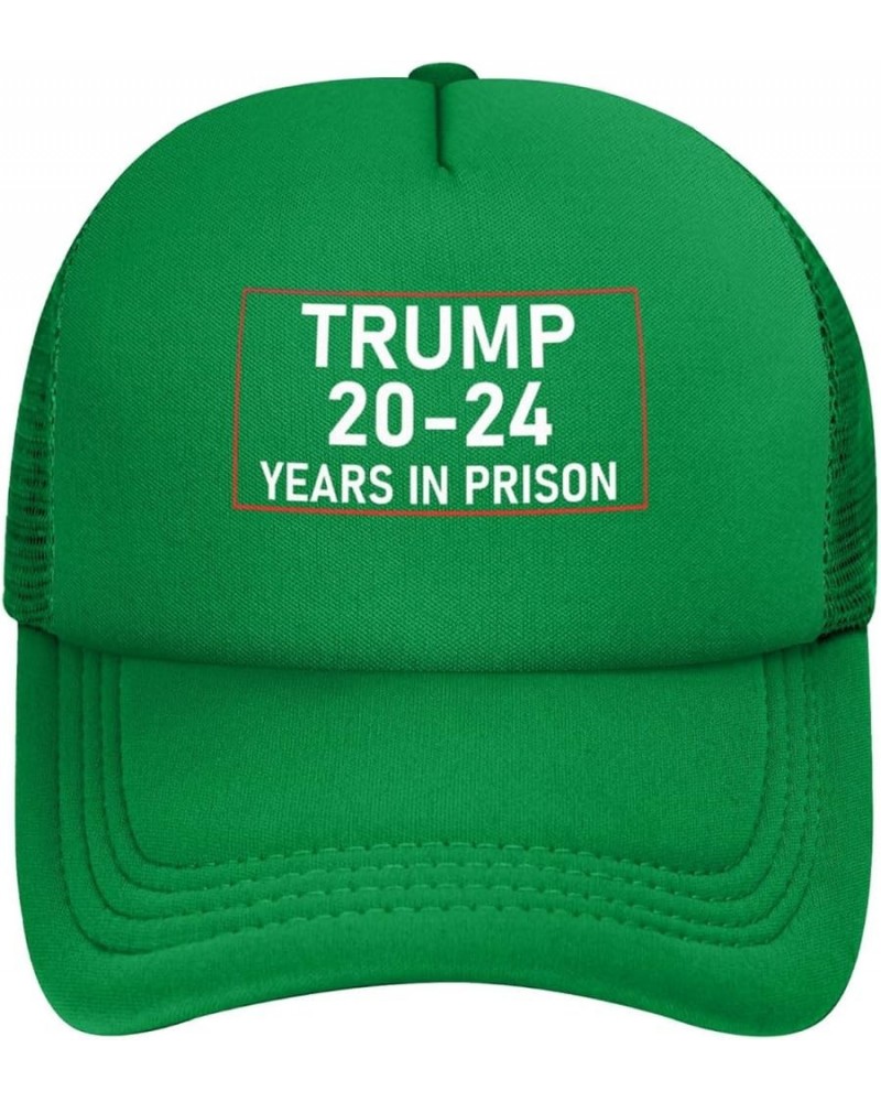 Donald Trump 2024 Years in Prison Trucker Hat Women Mesh Baseball Cap Cowboy Hat Men Dad Hat Snapback Hat Black Green $10.15 ...