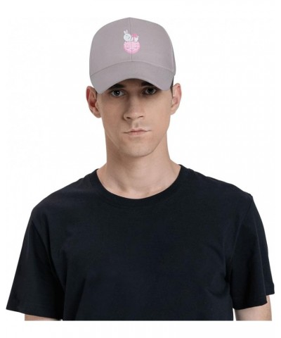 Sleepy Rabbit Baseball Cap for Men Women Hat Adjustable Truck Driver Baseball Caps Dad Hats Gray $12.19 Baseball Caps