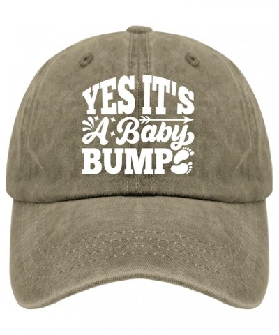 Sun Hats for Men Bump Baby yes It's a Baby Bump? Black Cowboy hat Mountain hat Gifts for Daughter Sun Hat Suitable for Summer...