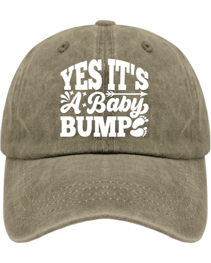 Sun Hats for Men Bump Baby yes It's a Baby Bump? Black Cowboy hat Mountain hat Gifts for Daughter Sun Hat Suitable for Summer...