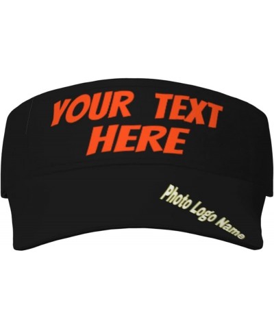 Custom Hat,Custom Logo Hats Your Custom Here,Custom Hat Design Your Own Classic Mens Womens Trucker Hat Black-3 $7.12 Basebal...