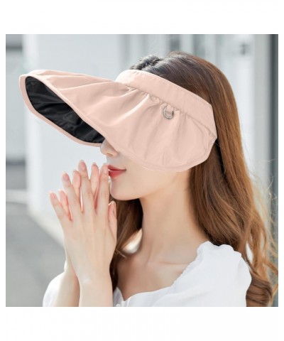 Women Sun Folding Hairband Hairpin Sun Hat Womens Fedoras $9.93 Sun Hats