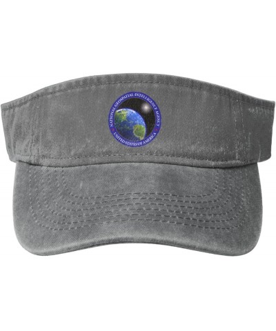 Us-Nationalgeospatialintelligenceagency-2008seal Sun Visor Hats for Women Men Sun Hat Cotton Golf Hat Vintage Baseball Cap Gr...