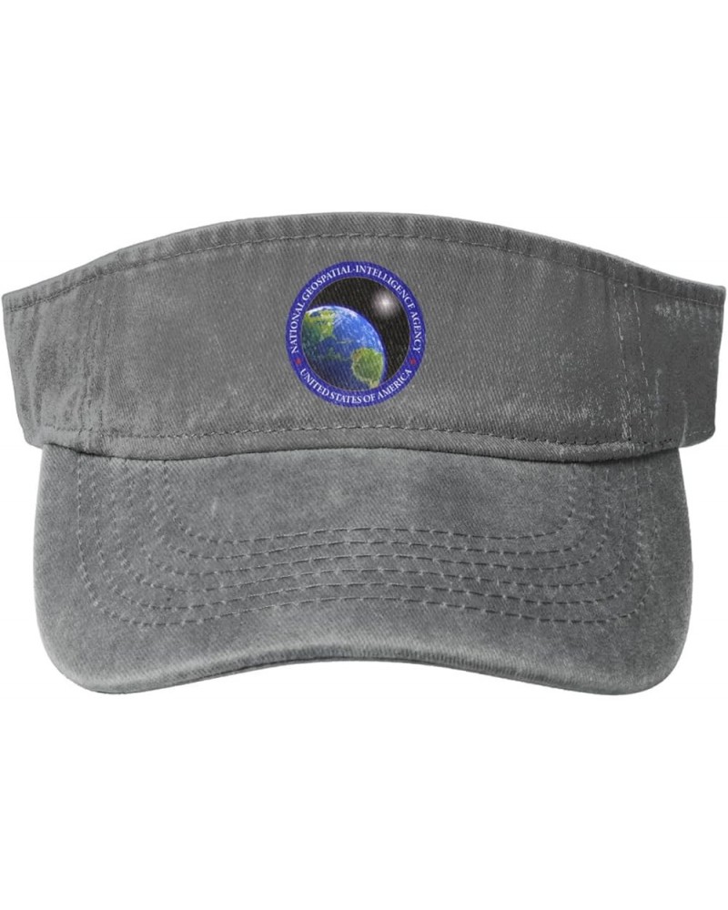 Us-Nationalgeospatialintelligenceagency-2008seal Sun Visor Hats for Women Men Sun Hat Cotton Golf Hat Vintage Baseball Cap Gr...