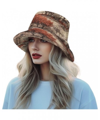 Western Village Fluffy Furry Fisherman Cap Winter Warm Bucket Hat Teenagers Men and Women Warm Hat $11.95 Bucket Hats