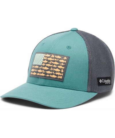 Men's HAT files Tranquil Teal, City Grey, Trout Flag $21.04 Baseball Caps