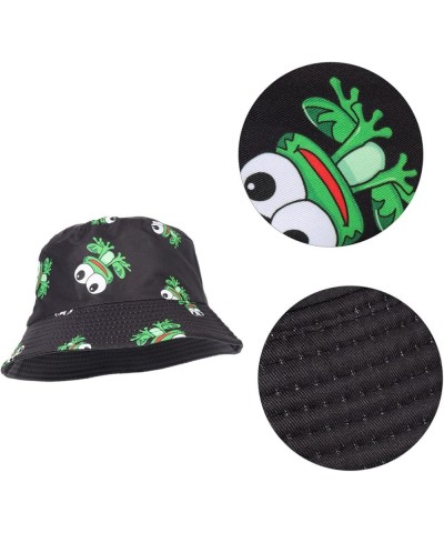 2pcs Mushroom Bucket Hat Men and Women Decorative Hat Sun Cotton As Shown-2x2pcs $8.25 Bucket Hats