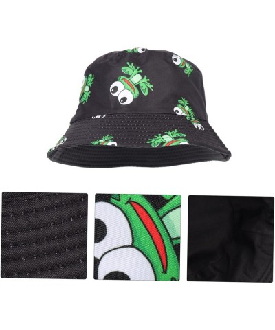 2pcs Mushroom Bucket Hat Men and Women Decorative Hat Sun Cotton As Shown-2x2pcs $8.25 Bucket Hats