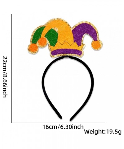 2024 Women and Men Fashion Headband Carnival Funny Dressing Headwear Womens Hairbands Mint Green $5.22 Headbands