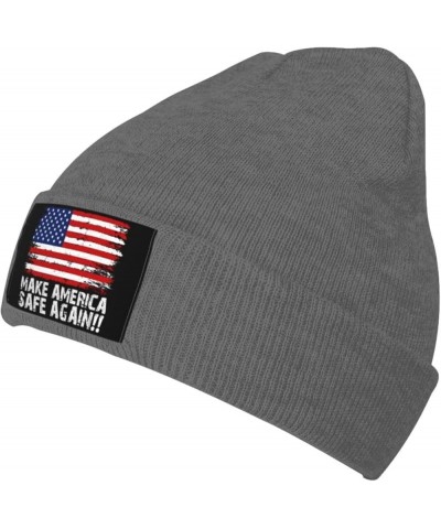 Make America Sage Again Beanie Hat for Men Women Knit Skull Cap Warm Hats Black Knitted Caps Deep Heather $8.71 Skullies & Be...