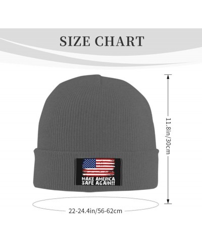 Make America Sage Again Beanie Hat for Men Women Knit Skull Cap Warm Hats Black Knitted Caps Deep Heather $8.71 Skullies & Be...