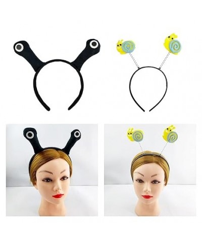 Hair Bands Festive Photo Booth Props Cartoon Snail Headband Party Headpiece Fun Headband for Music Festivals, Black Black $6....