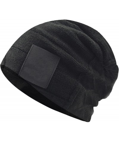 Beanie Hat Lightweight Unisex Warm Windproof Soft Knit Cuffed Winter Hat Presents for Men Him C 28*22cm $20.77 Skullies & Bea...