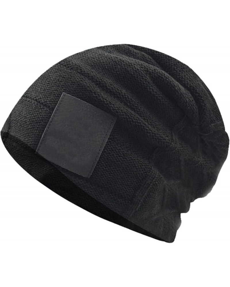 Beanie Hat Lightweight Unisex Warm Windproof Soft Knit Cuffed Winter Hat Presents for Men Him C 28*22cm $20.77 Skullies & Bea...