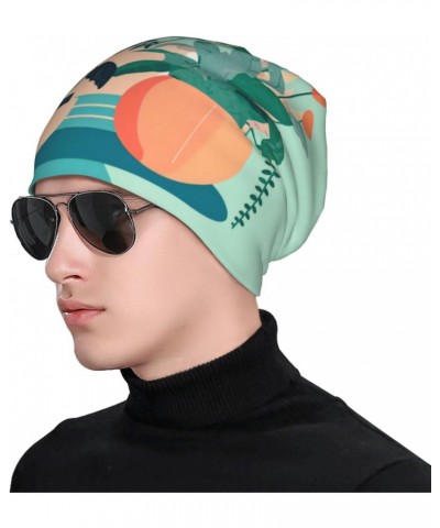 Indoor Cartoon Potted Green Plants Adult Fashion Knitted hat : Soft and Comfortable, Breathable, Lightweight and Dry $13.23 S...