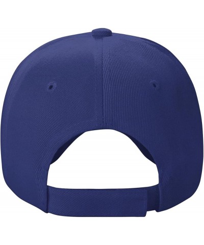 Custom Hats Your Design Here Add Your Name Text Logo Customized Made Baseball Hats Blue $8.33 Baseball Caps