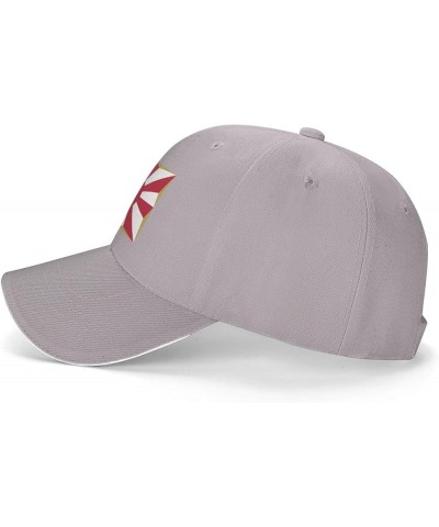 Flag of The Japan Self-Defense Forces Sandwich Hat Adjustable Baseball Cap Black Gray $9.05 Baseball Caps