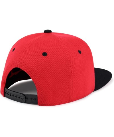 Ying Yang Hip-Hop Snapback Hat Embroidered Baseball Cap Asian Meditation 57. Red/Black $13.24 Baseball Caps