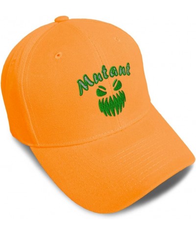 Baseball Cap Mutant Mythical Creatures Creature Acrylic Fairy Dad Hats for Men and Women Orange Design Only $16.19 Baseball Caps