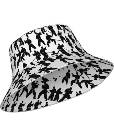 Bucket Hats Stylish Double-Sided Bucket Hat for Men and Women - Perfect for Outdoor Activities Starry Night Sky Outer Space S...