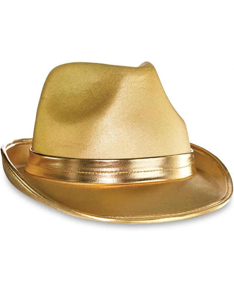 Unisex Adult Velour Fedora, Turquoise, 5 X 12 US Gold $8.40 Fedoras