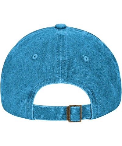 Splendid Feather Seamless Figure Baseball Cap for Men Women Hats Adjustable Vintage Cowboy Hat Blue $11.62 Cowboy Hats