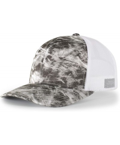 Agua Camo Snapback Trucker Elements Manta/White $9.52 Baseball Caps