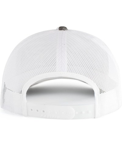 Agua Camo Snapback Trucker Elements Manta/White $9.52 Baseball Caps